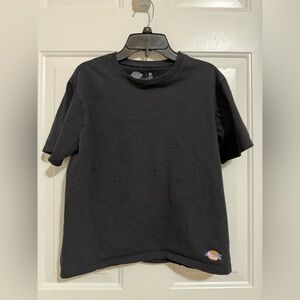Dickies Black T-shirt with White Logo Print